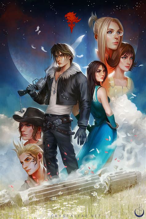 Final Fantasy VIII Cast - Movie Poster Style [Fanart by Crystal Fae ...