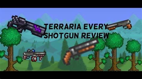 Terraria Every Shotgun Review - YouTube