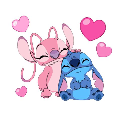 Stitch y angel | Disney stich, Niedliche hintergrundbilder, Niedliche zeichnungen