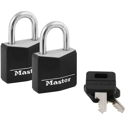 Master Lock 30mm Covered Padlocks, 2pk - Walmart.com