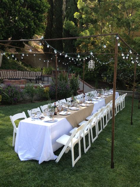 Garden Dinner Party Ideas - Image to u