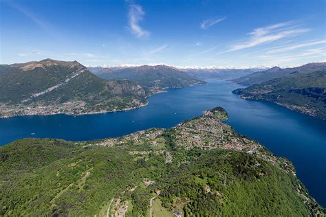 Aerial view of Lake Como Photograph by Roberto Moiola - Fine Art America