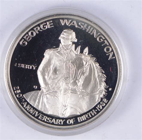 1982 George Washington Commemorative Silver Half Dollar - 90% - Coin ...