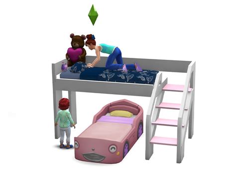 Functional Toddler Bunk Bed - The Sims 4 Catalog