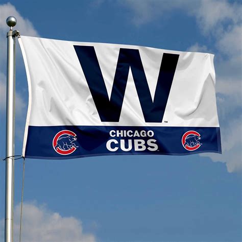 Chicago Cubs W Logo Flag - State Street Products