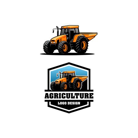 set of tractor logo vector 6488853 Vector Art at Vecteezy