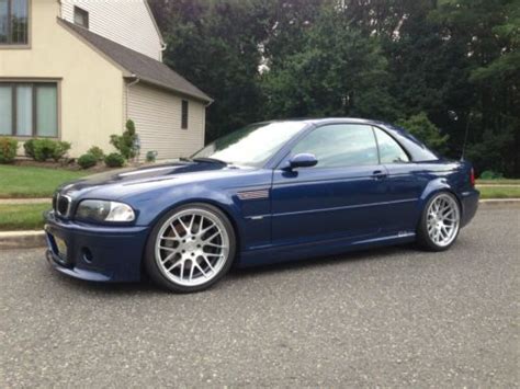 Find used 2005 BMW e46 Mystic Blue M3 Hardtop Convertible **LOW MILES ...