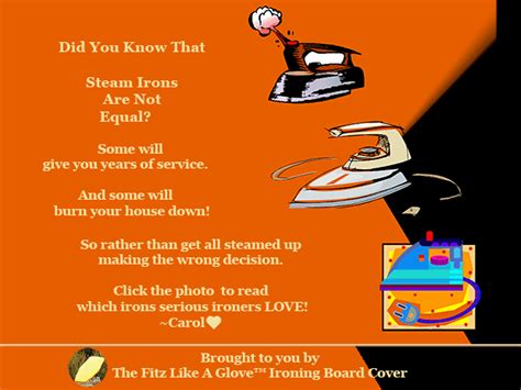 Steam Irons. How To Choose The Best.