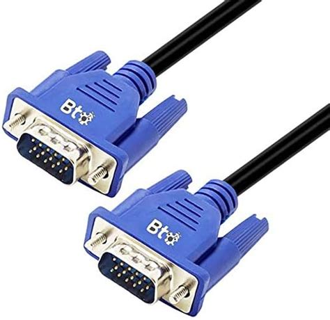 Amazon.com: DTech VGA Male to Male Cable 10 Feet Long PC Computer Monitor Cord 1080p High ...