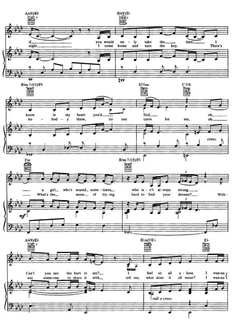 RUN TO YOU Piano Sheet music | Easy Sheet Music