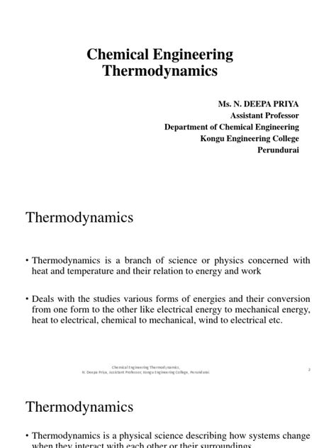 Chemical Engineering Thermodynamics Basics | PDF | Thermodynamics | Thermodynamic Equilibrium