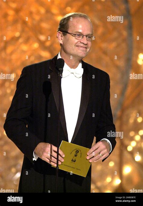 Kelsey Grammer at the Golden Globe Awards in 2002 Credit: Ron Wolfson ...