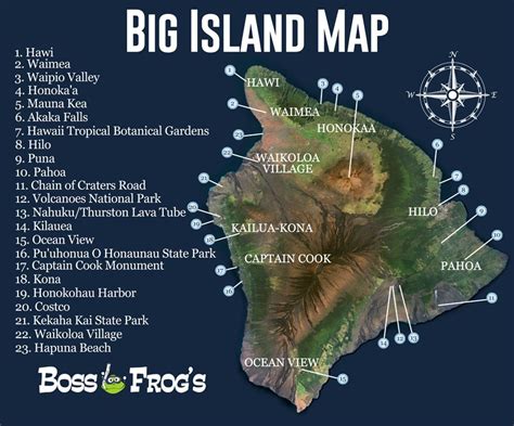 Hawaii Big Island Map – Map Of The World