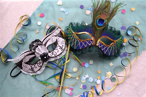 How to make carnival masks for the Casanova Grand Ball – Zest and Lavender