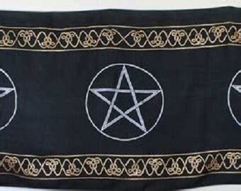 Wiccan altar cloth | Etsy