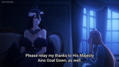 Albedo Secretly meets Princess Renner | Overlord season 4 episode 2 - YouTube