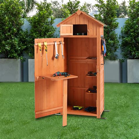 6ft Waterproof & Lockable Garden Storage Cabinet Shed Sheds Garden ...