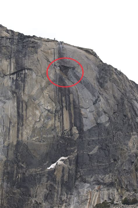 VIDEO - Horsetail Fall Rockfall, Yosemite, 2/20/23 - Yosemite