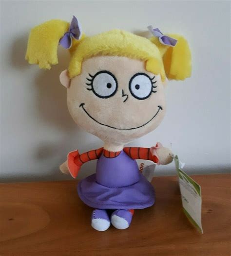 Rugrats - Angelica Pickles Plush - Nickelodeon - 22cm - Soft Stuffed Toy