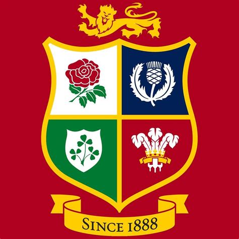 New British Lions rugby logo | British and irish lions, British lions rugby, Rugby logo