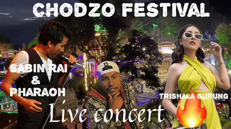 SABIN RAI LIVE CONCERT🔥IN SIKKIM| CHODZO FESTIVAL🎇, RAVANGLA| #nepali # ...