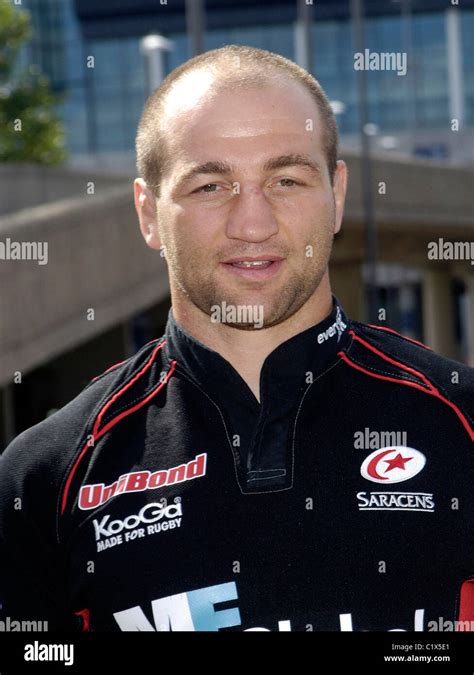 Saracens and England Captain Steve Borthwick Photocall at Wembley ...