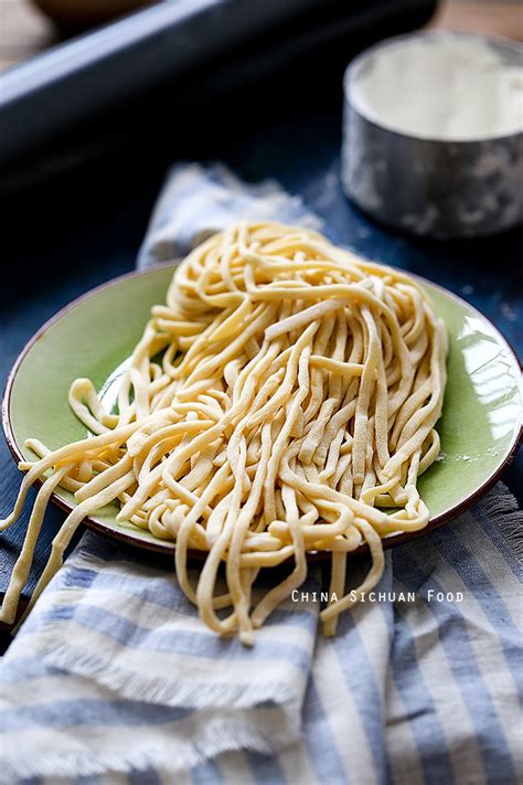 Chinese Egg Noodles- Handmade Version | China Sichuan Food