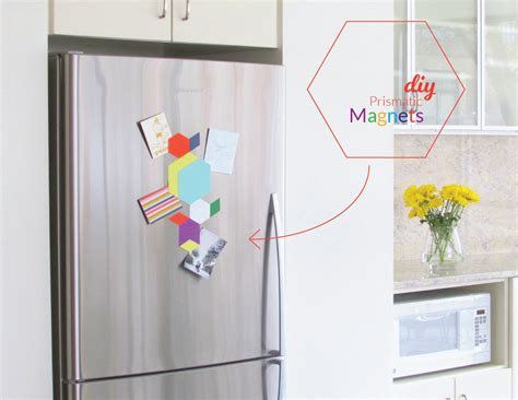 Interactive Prismatic Refrigerator Magnets