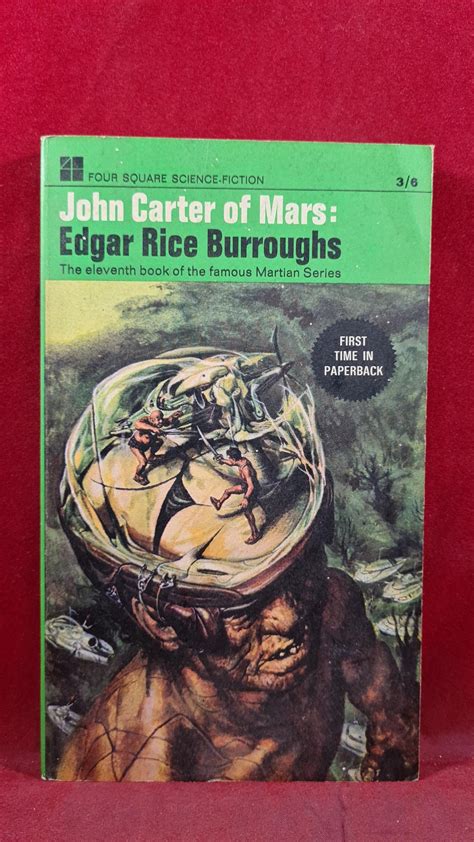 Edgar Rice Burroughs - John Carter of Mars, Four Square Edition, June – Richard Dalby's Library