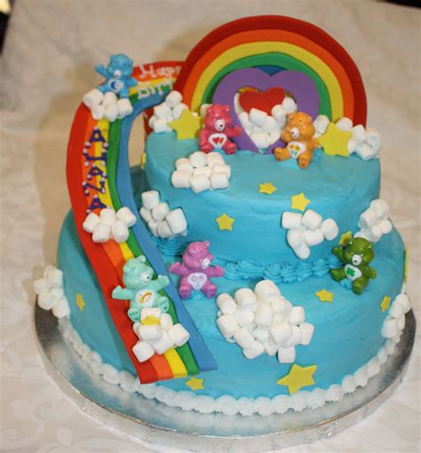 Care Bears Cake Birthday Cake - Cake Ideas by Prayface.net