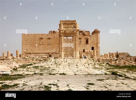 Syria palmyra temple bel hi-res stock photography and images - Alamy