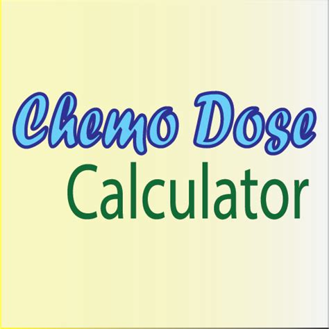 Chemo Dose Calculator - Apps on Google Play