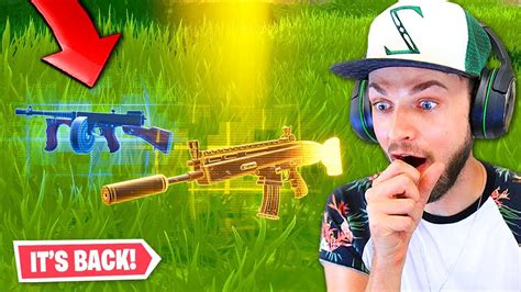 the Drum Gun is *BACK* in Fortnite! - YouTube