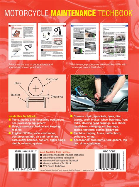 Motorcycle Maintenance TechBook Haynes Manual | Haynes Publishing