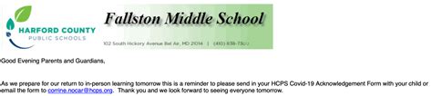 Fallston Middle School PTA - Home | Facebook