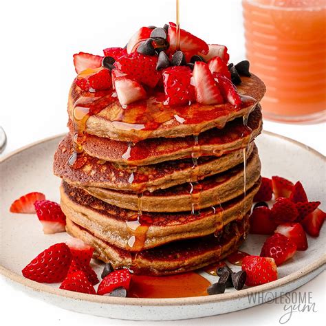 Protein Pancakes (Extra Fluffy!) - Wholesome Yum