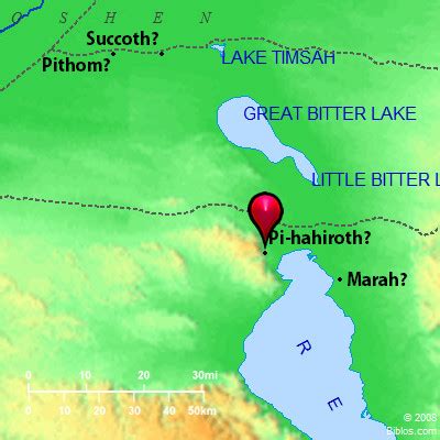 Bible Map: Pi-hahiroth