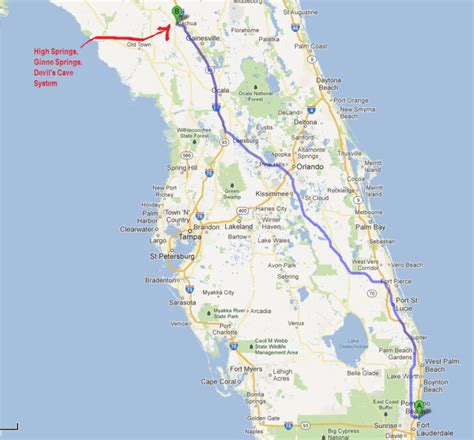 High Springs Florida Map Map Of The World | Maps Of Florida