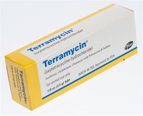 Terramycin® Ophthalmic Ointment, 0.125 oz | Santa Cruz Animal Health