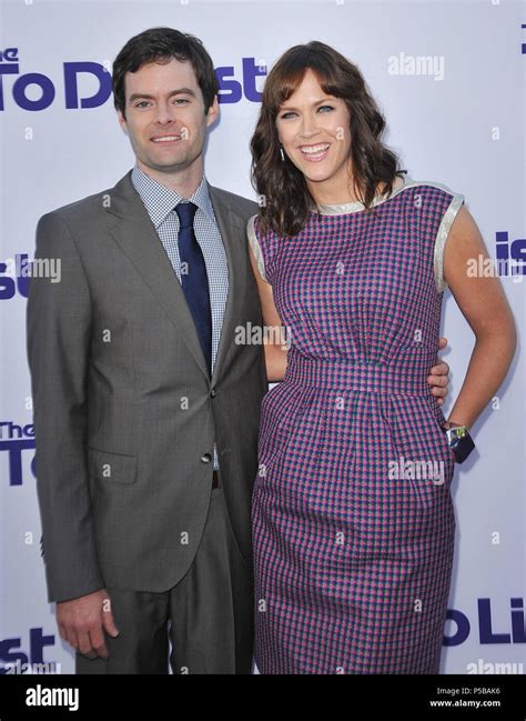 Bill hader and maggie carey hi-res stock photography and images - Alamy