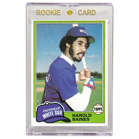 Harold Baines Chicago White Sox 1981 Topps # 347 Rookie Card