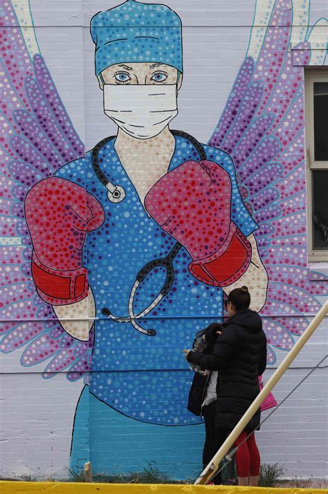 Nurse With Boxing Gloves Painting - The Best Picture of Painting