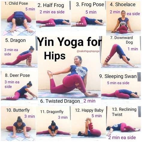 Sakshi Gupta on Instagram: “Yin Yoga Sequence for Hips Who all love yin ...