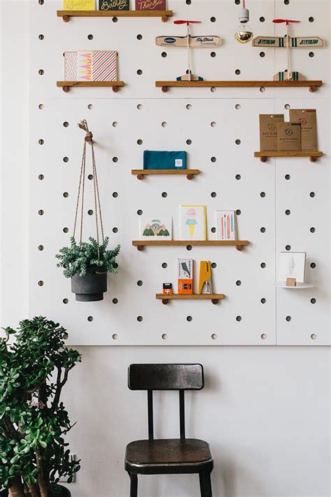 20 Functional Pegboard Ideas To Organize Your Room | HomeMydesign