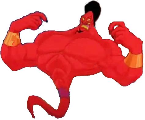 Jafar as a genie transparent image by davidtjbrennan on DeviantArt