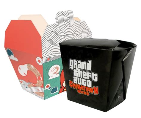 Chinese Takeout Boxes | Custom Printed Chinese Takeout Packaging