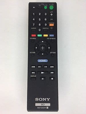 SONY BDP-S760 replacement remote control different look for 49.0 ...