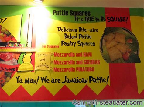 De Original Jamaican Pattie Shop menu-001 | Leslie | Flickr