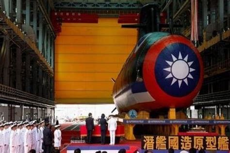 China mocks Taiwan's first indigenous submarine