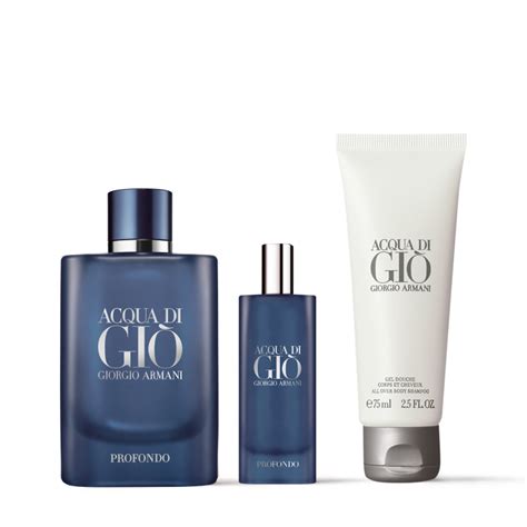 Acqua Di Gio Profondo M EDP 125ML Set